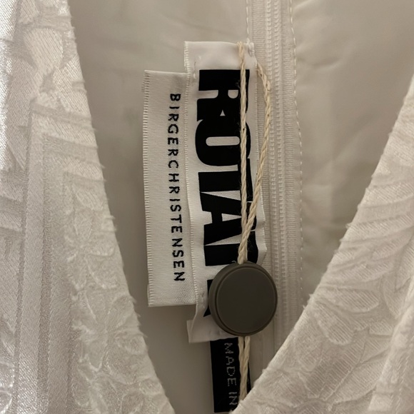 White Rotate Birger Christensen dress size 38 - Picture 4 of 7